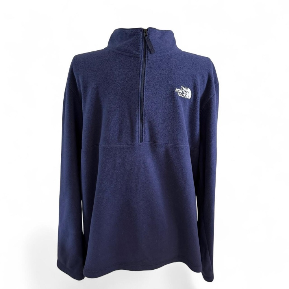 The North Face Navy Extra Large Half-Zip Pullover